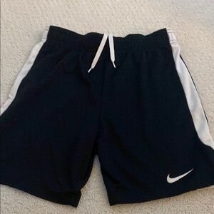 Nike Black and White Athletic Shorts